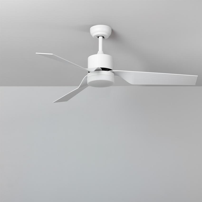 Prodotto da Ventilatore da Soffitto Silenzioso Minimal Bianco 132cm Motore DC