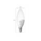 Product of Pack of 2u E14 Smart LED Bulbs PHILIPS Hue White 4W B39 470 lm