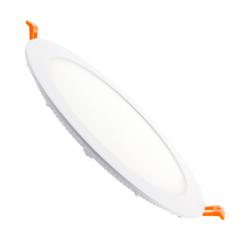 Product Dalle LED 15W Ronde Extra-Plate Coupe Ø 170 mm