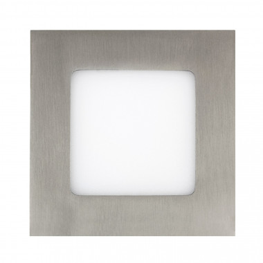 Product van LED paneel UltraSlim Vierkant 6W Zilver Zaag maat 105x105 mm