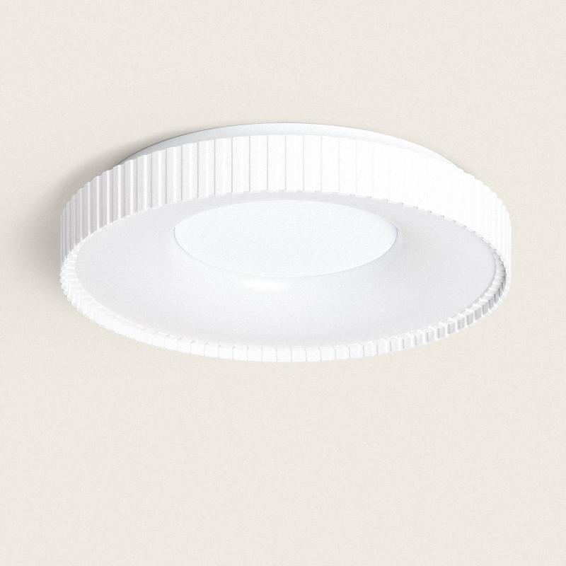 Product van Plafond lamp LED 24W Rond Metaal CCT Selecteerbaar Guerin