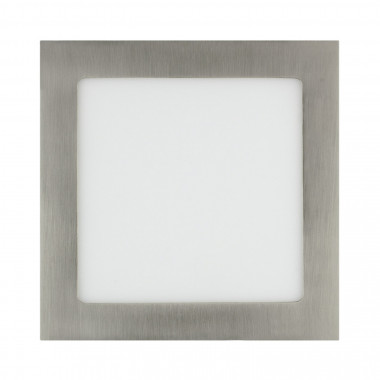 Product van Downlight LED 15W Super Slim Vierkant Zilver Zaag maat 180x180 mm