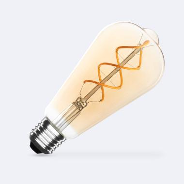 Żarówka Filament LED E27 4W 250lm ST64 z Czujnikiem Zmierzchu