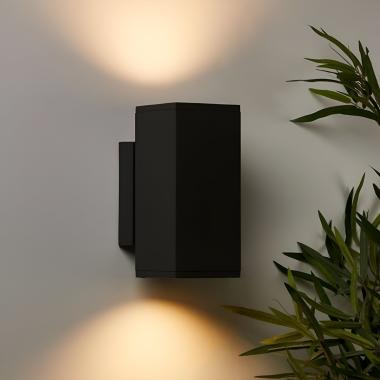 Box Anthracite Double Sided LED Wall Lamp