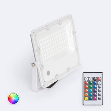 LED-Flutlichtstrahler 50W RGB IP65 S2 Pro mit IR-Steuerung