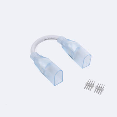 Produit de Connecteur double avec cable Ruban Néon LED Dimmable 220V SFLEX12 RGB