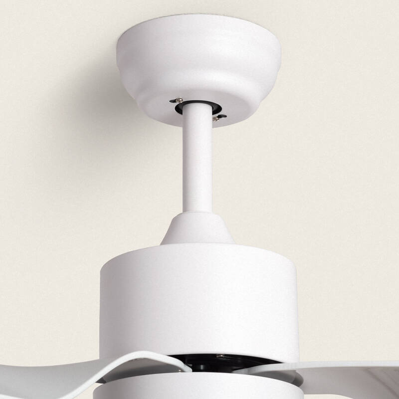 Prodotto da Ventilatore da Soffitto Silenzioso Minimal Bianco 132cm Motore DC