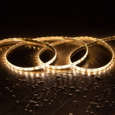 Product 5m 24V DC LED Strip 60LED/m 10mm Wide Cut at Every 10cm IP65