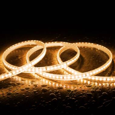 Product of 50m 220V Dimmable SMD2835 LED Strip 120LED/m 750lm/m 12mm Wide IP65