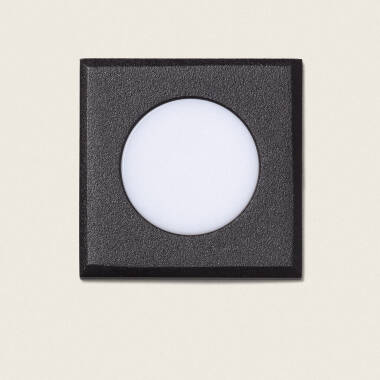 Product of Welly Square 2W Outdoor Recessed LED Wall Light 