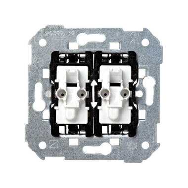 2 Gang 1 Way Switch Mechanism SIMON 28 26397