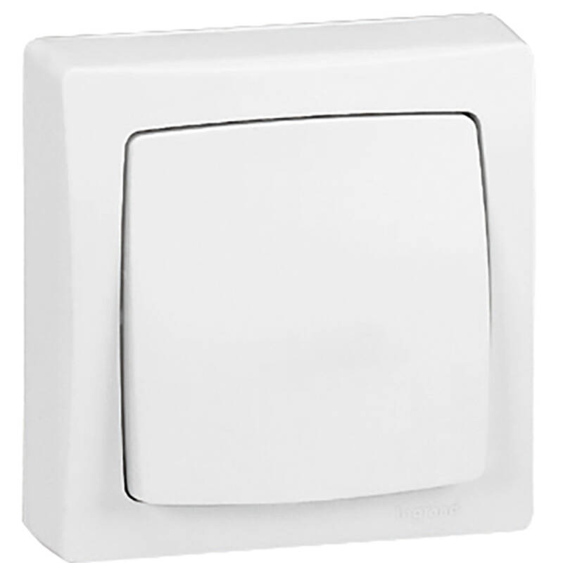 Product of 2 Way 1 Gang Switch Oteo Monobloc LEGRAND 086001