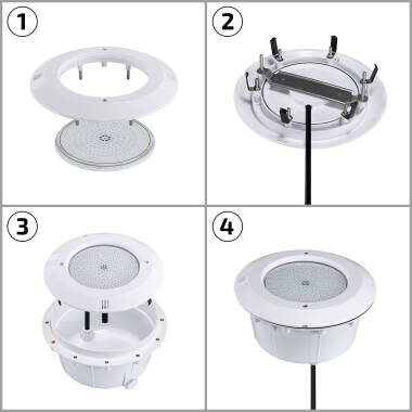 Prodotto da Lampadina LED PAR56 Slim Piscina Sommergibile IP68 12V AC/DC 35W  