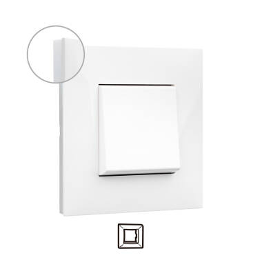 Sier Frame  1-Element Wit LEGRAND Valena Next  741001