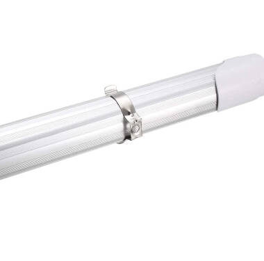 Bevestigingsklem Aluminium voor LED Tube T8 (2St)