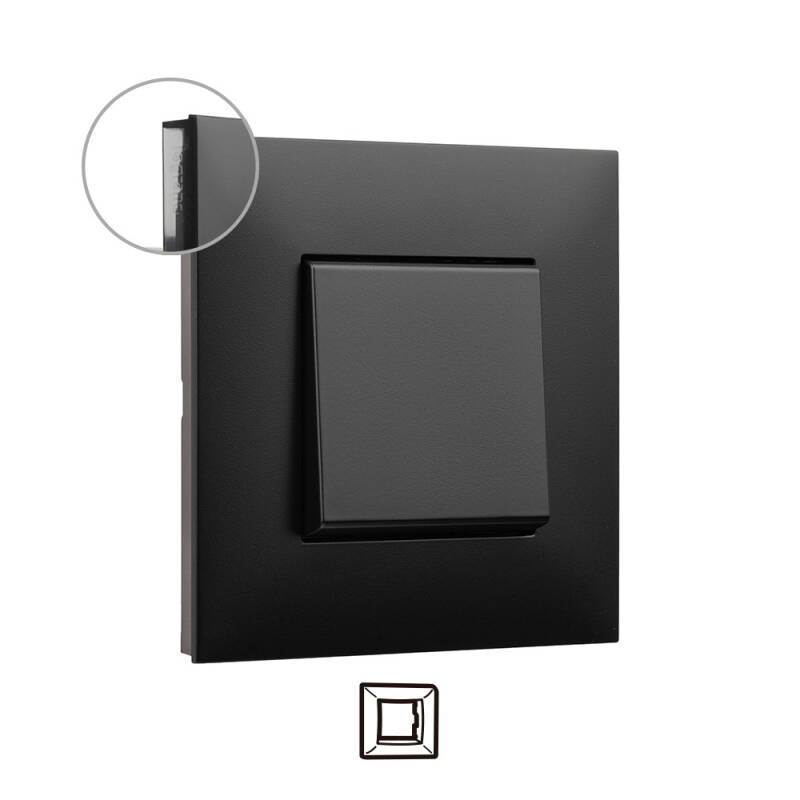 Prodotto da Cornice 1 Elemento Dark LEGRAND Valena Next 741051