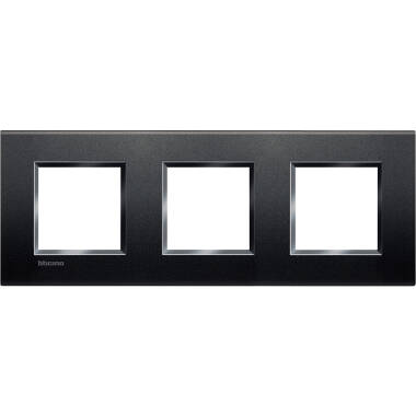 Hranatý Rámeček 3x2 Moduly BTicino Living Light LNA4802M3BI