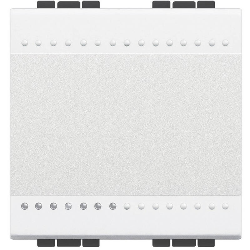 Prodotto da Meccanismo Interruttore Incrocio 2 moduli 16 AX 250V AC Terminale a Vite BTicino Living Light N4004M2N