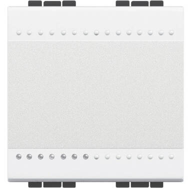 Permutateur 2 Modules 16 AX 250V AC Borne à Vis BTicino Living Light N4004M2N