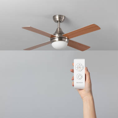 Product of Navy Wooden LED Ceiling Fan 110cm 