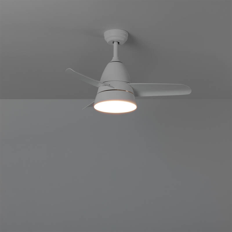 Product of Industrial Silent Ceiling Fan with DC Motor in White 91cm