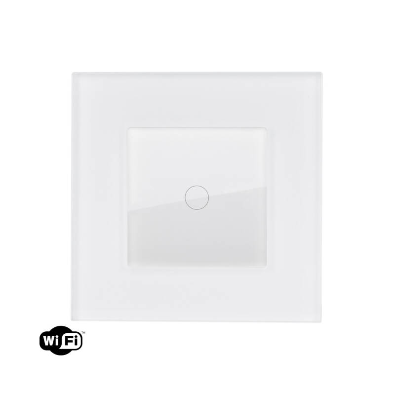 Product van Schakelaar Wifi Touch Simple met Modern Glazen Frame