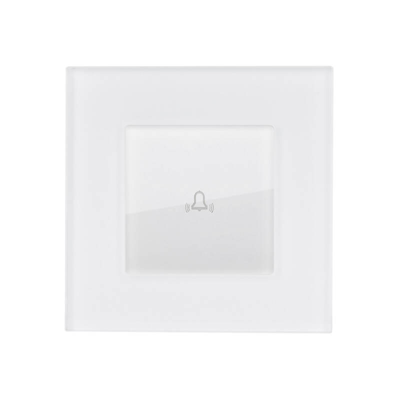 Produit de Bouton Poussoir Simple avec Plaque Crystal