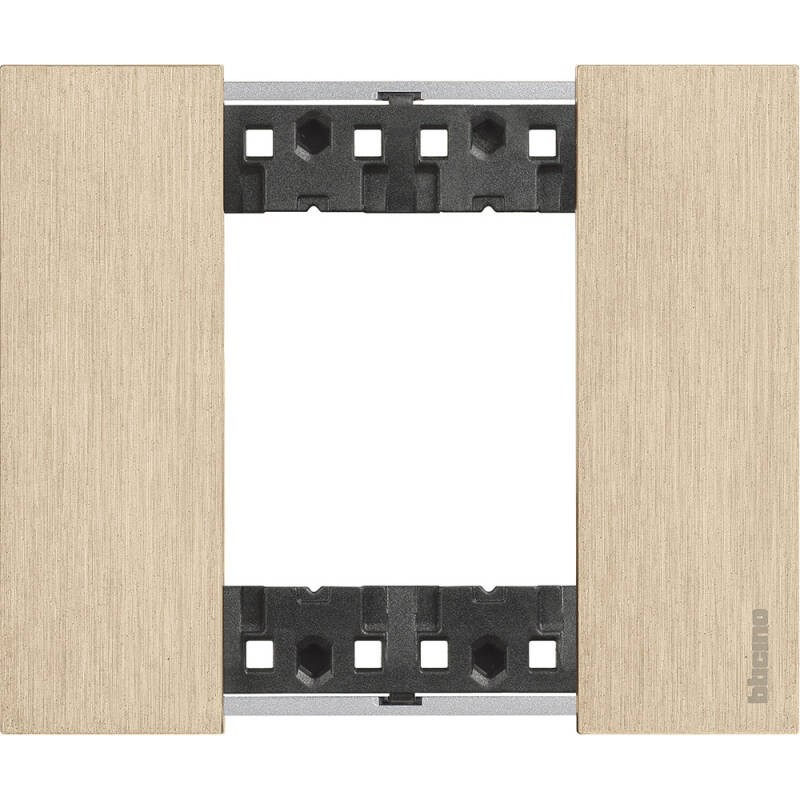 Product of BTicino Living Now 2 KA4802N_ Metal Module Plate Cover