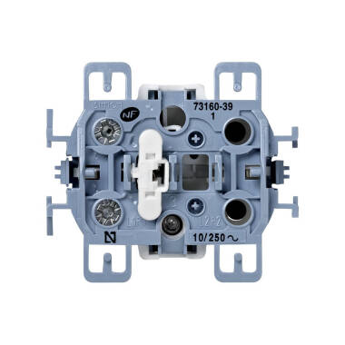 Produkt od Mechanismus pro Jednoduchý Tlačítkový Vypínač se Světelnou Signalizací SIMON 73 LOFT 73160