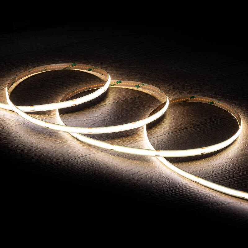 Product of 20m 24V DC 312 LED/m LED COB Strip 8mm Wide Cut at every 10cm IP20