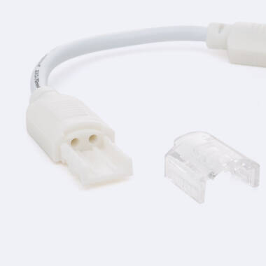 Produkt von Schnellverbinder Doppelt mit Kabel für LED-Streifen 220V AC COB IP65 Breite 12mm