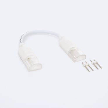 Product Double Quick Connector with Cable for 220V AC COB LED Strip 12mm Wide 
