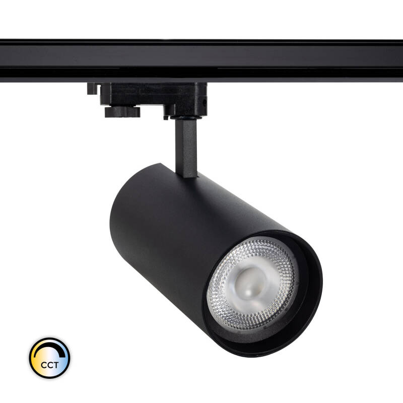 Product of 3-Circuit LED Spotlight 30W d'Angelo CCT Black PHILIPS Xitanium Variable Optic