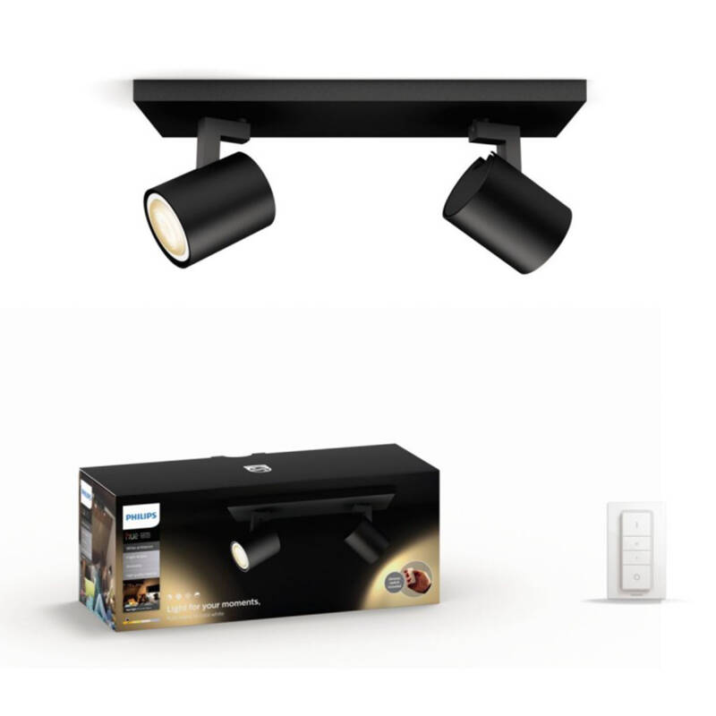 Produit de Plafonnier LED PHILIPS CCT Runner 2 Spots