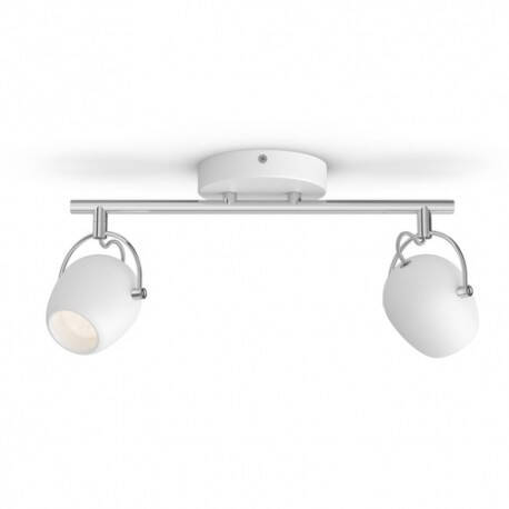 Prodotto da Lampada da Soffitto con due faretti PHILIPS Rivano  2x4.3W