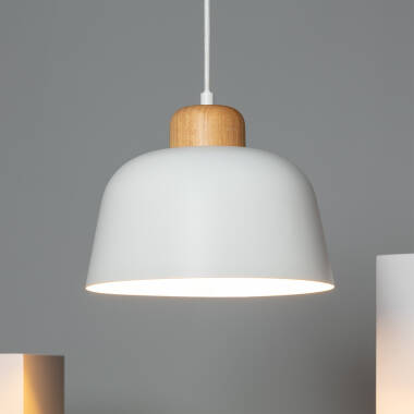 Product van Hanglamp  Metaal en Hout Wawak