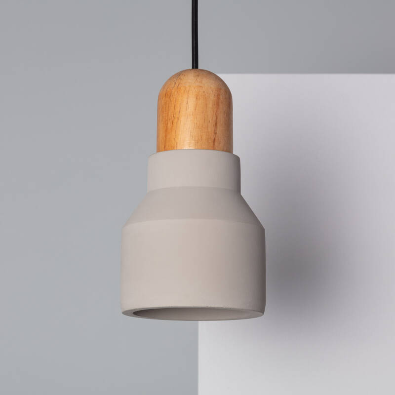 Product of Luster Concrete & Wood Pendant Lamp