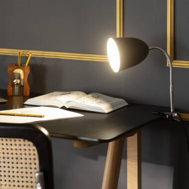 Produit de Lampe de Bureau Flex Métal Ripley Eret avec Pince