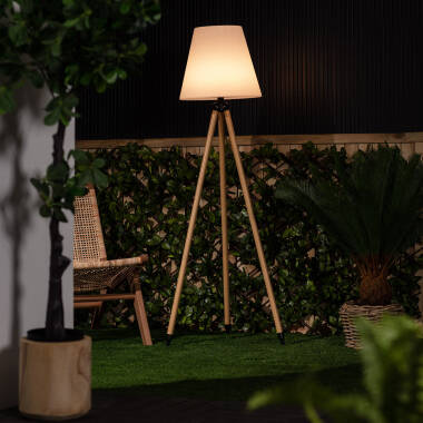 Product van Staande Lamp Outdoor Metaal RGB Solar met accu USB Oplaadbaar Kefre 