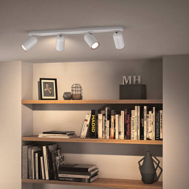 Product van Plafondlamp  4 Spotlights  PHILIPS Pongee 