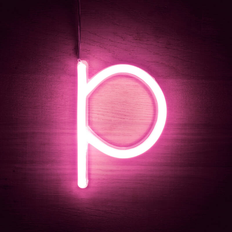 Product of Pink LED Neon Letters