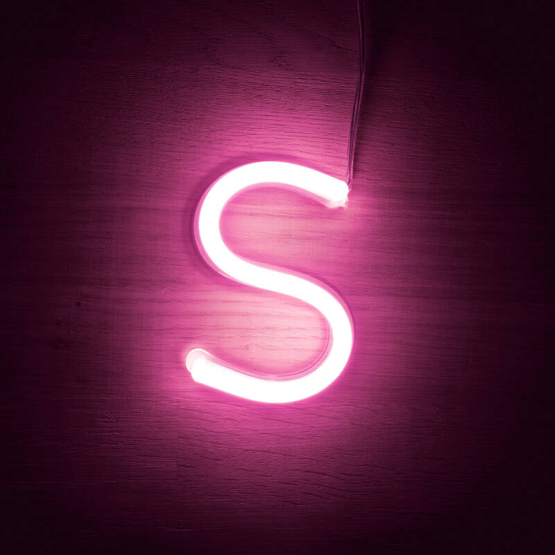 Product of Pink LED Neon Letters