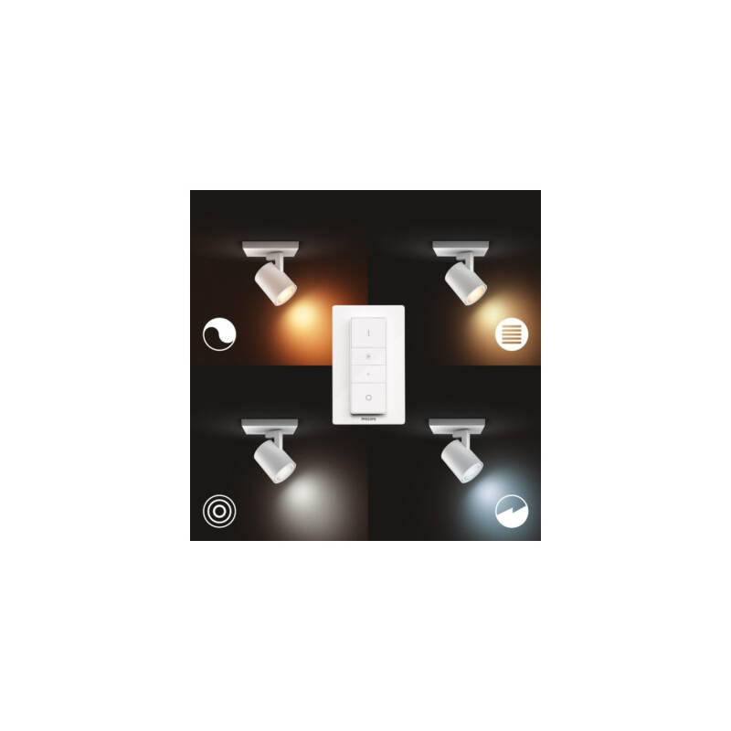 Produit de Plafonnier White Ambiance Runner 1 Spot GU10 PHILIPS Hue 