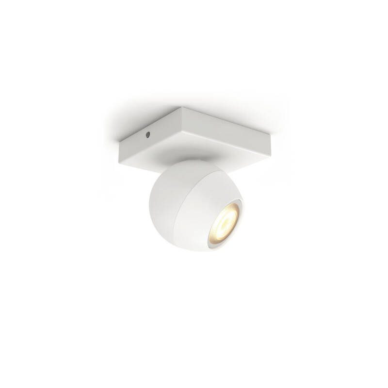 Produit de Plafonnier White Ambiance Buckram 1 Spot GU10 PHILIPS Hue 