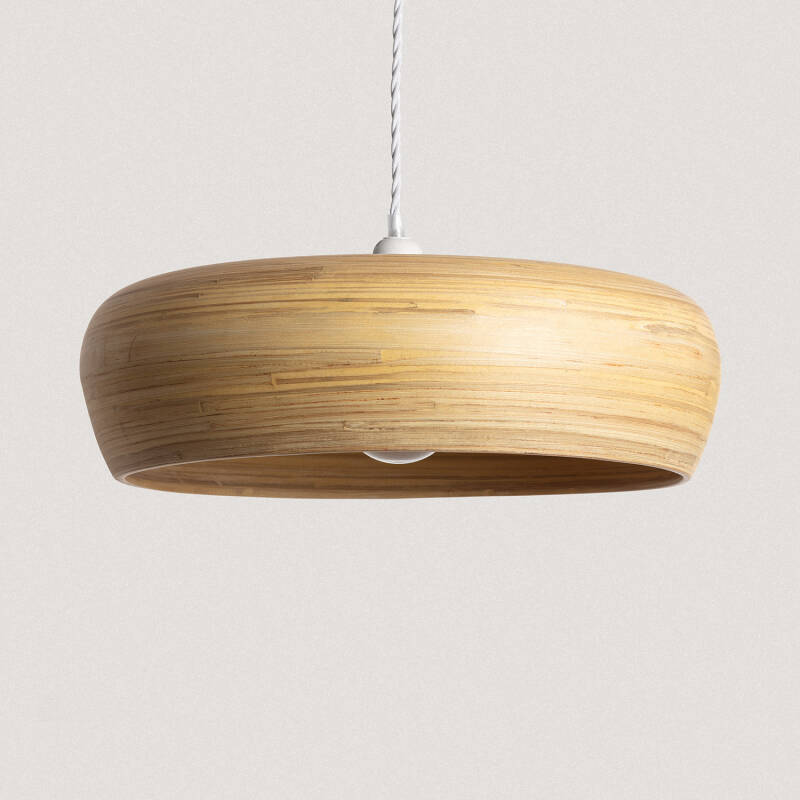 Product of Sari Shuka Big Bamboo Pendant Lamp ILUZZIA  Ø500 mm