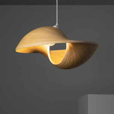 Product of Acacia Shuka Bamboo Pendant Lamp ILUZZIA