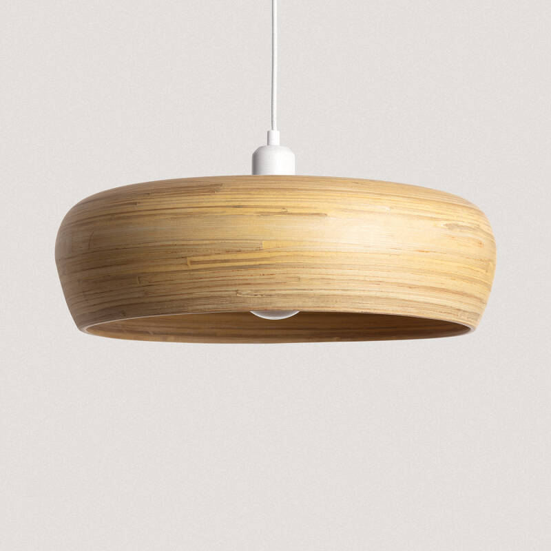 Product of Sari Shuka Big Bamboo Pendant Lamp ILUZZIA  Ø500 mm