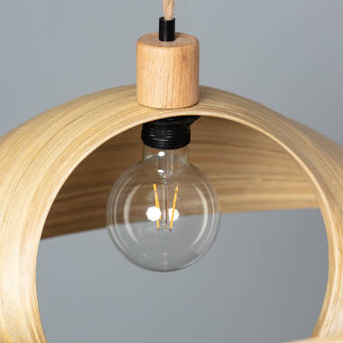 Product of Acacia Shuka Big Bamboo Pendant Lamp ILUZZIA  Ø600 mm