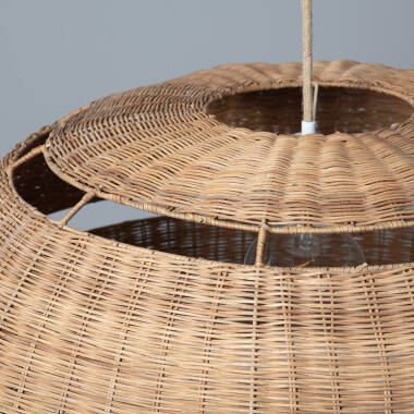 Product of Bulang Oblate Rattan Pendant Lamp ILUZZIA Ø800 mm 