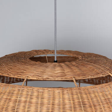 Produkt von Hängeleuchte Rattan Oblate Bulang Ø800 mm ILUZZIA